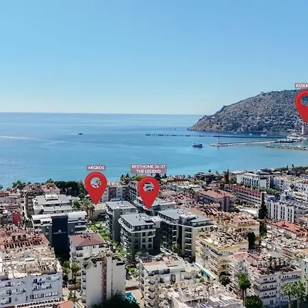 Apartament Besthome 36-37 The Legend Alanya